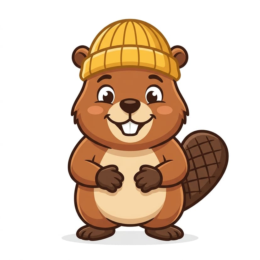 Crewline Beaver Mascot